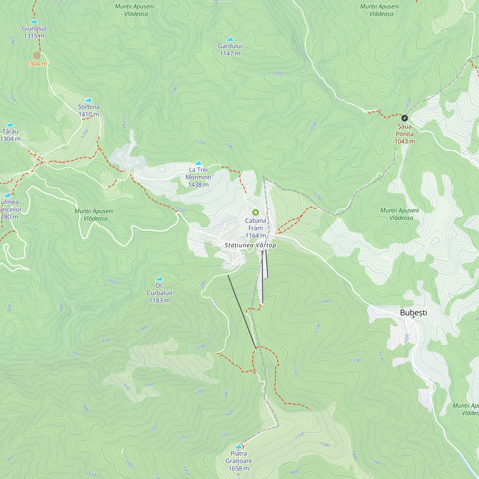 Cabana Andre map