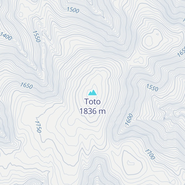 Map of Toto