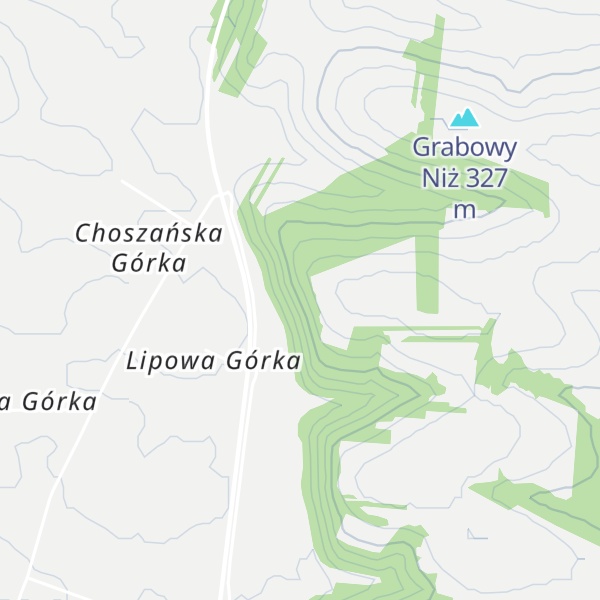 Map of Gorajskie Skały