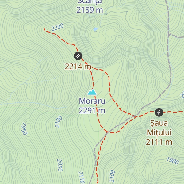 Map of Moraru