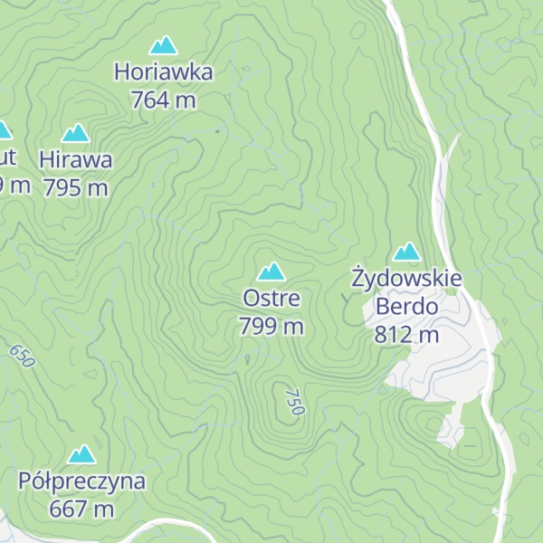 Map of Ostre