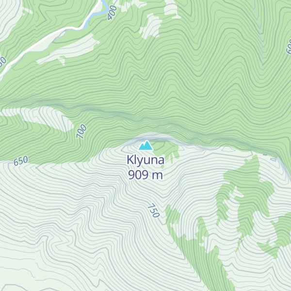 Map of Klyuna