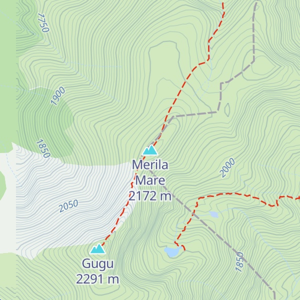 Map of Merila Mare
