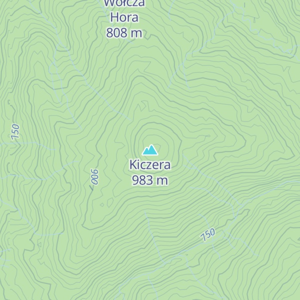 Map of Kiczera