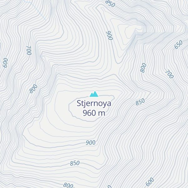 Map of Stjernoya