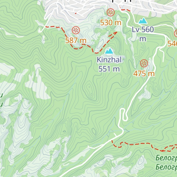 Map of Madonna