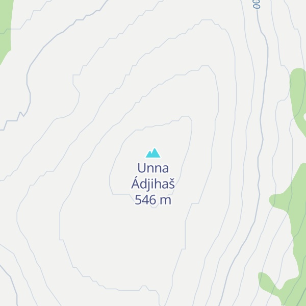 Map of Unna Ádjihaš