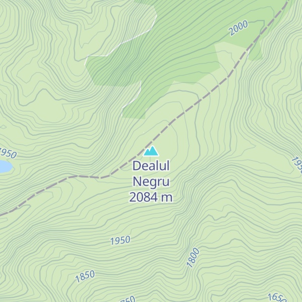Map of Dealul Negru