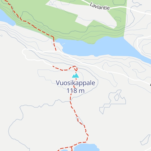 Map of Vuosikappale