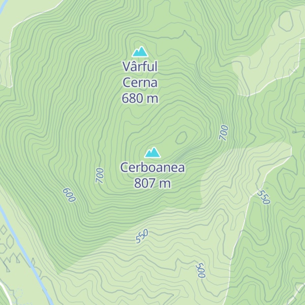 Map of Cerboanea