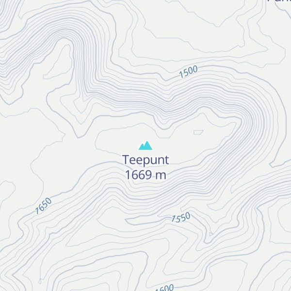 Map of Teepunt