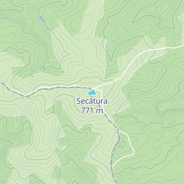 Map of Secătura