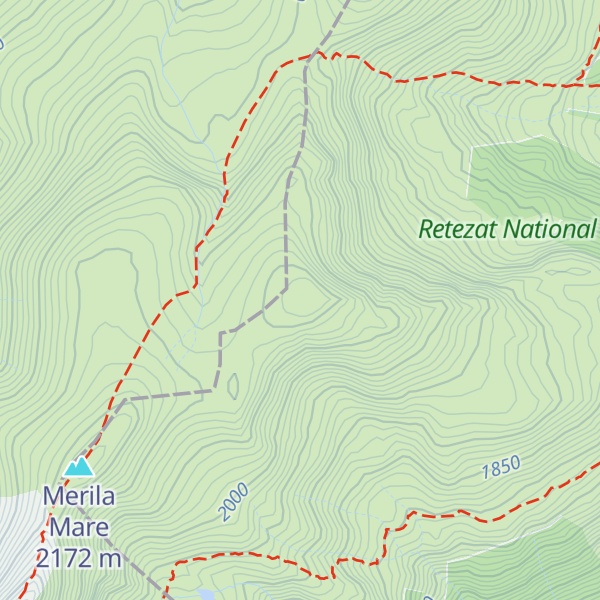 Map of Merila Mică