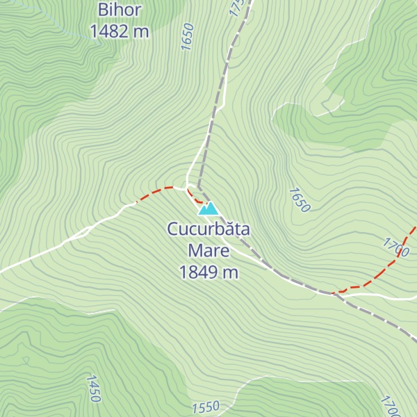 Map of Cucurbăta Mare