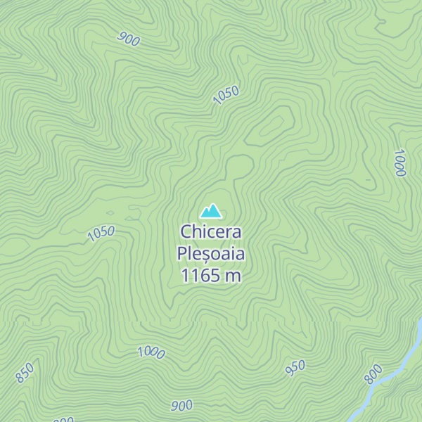 Map of Chicera Pleșoaia