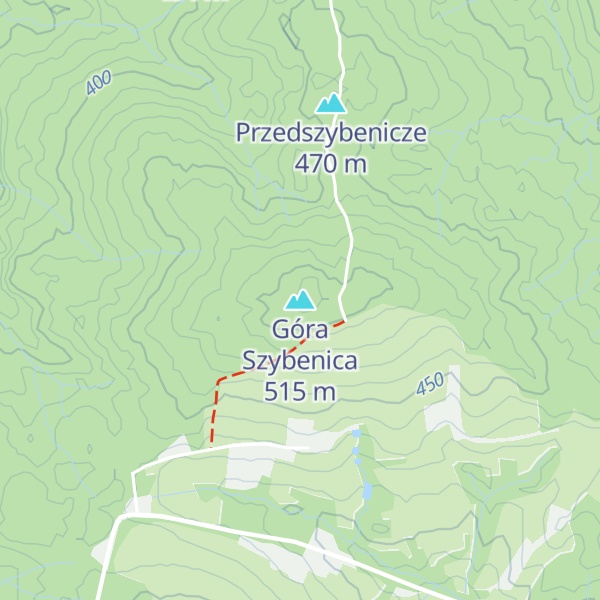 Map of Góra Szybenica