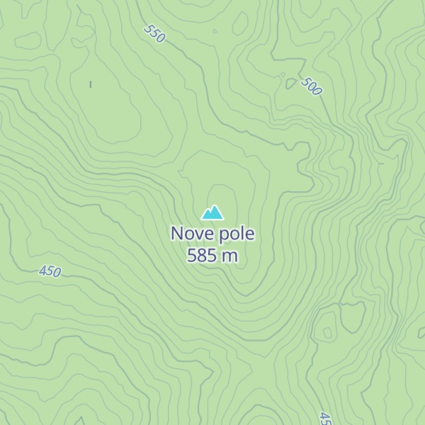 Map of Nove pole