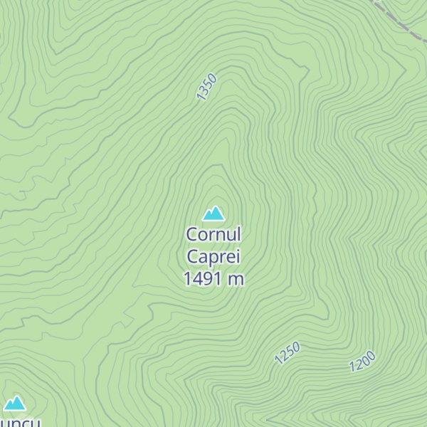 Map of Cornul Caprei