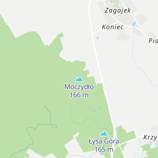 Map of Moczydło