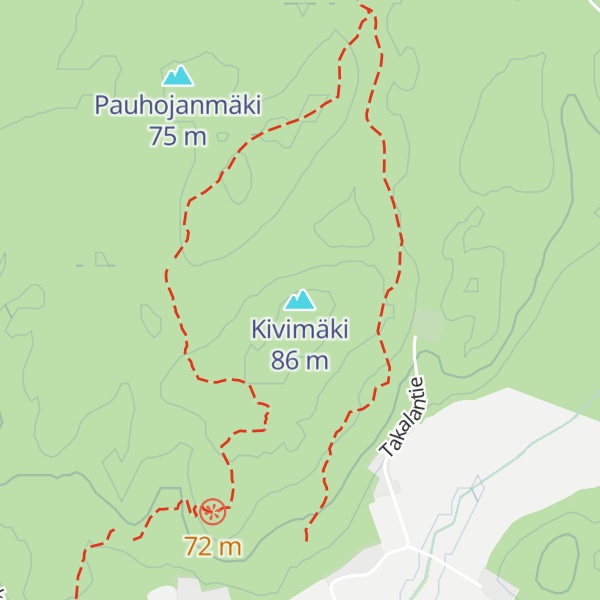 Map of Kivimäki