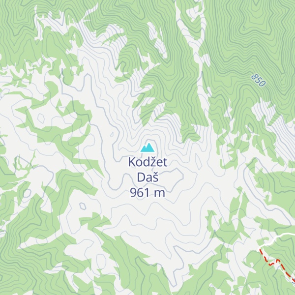 Map of Kodžet Daš