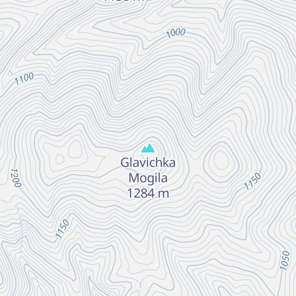 Map of Glavichka Mogila