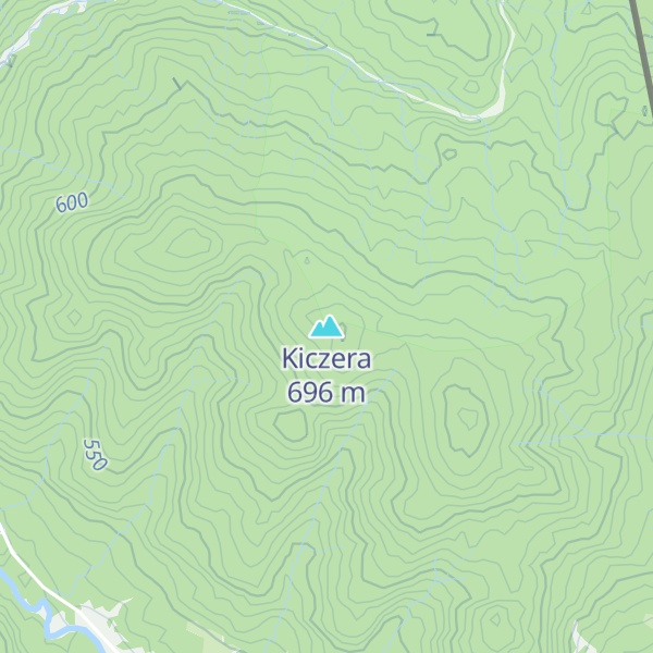 Map of Kiczera