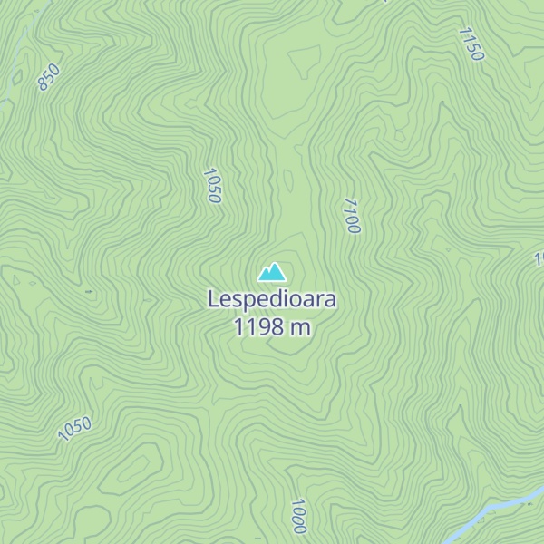 Map of Lespedioara