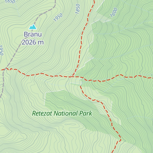 Map of Refugiul Branu (Gugu)