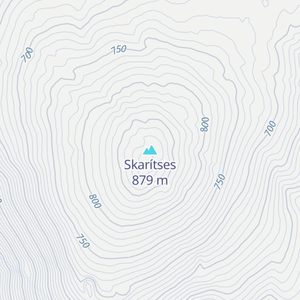 Map of Skarítses