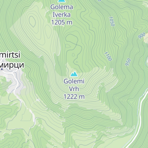 Map of Golemi Vrh