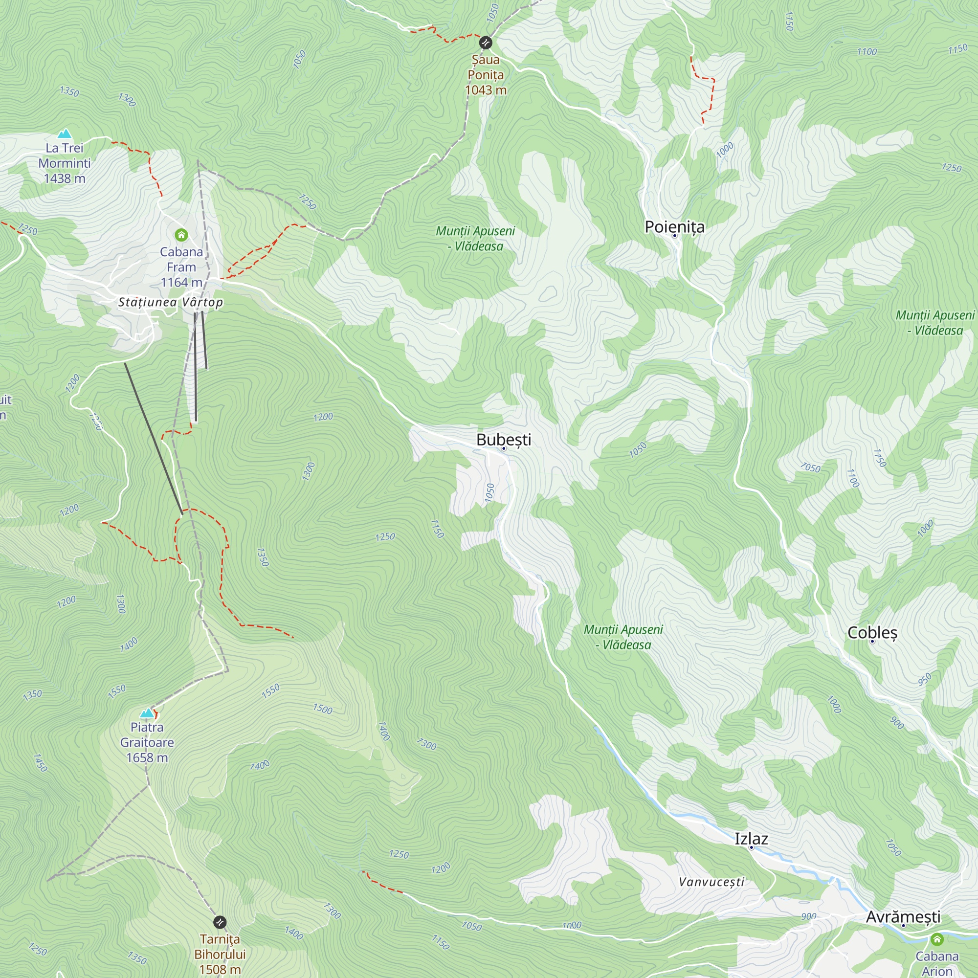 Cabana Culda map