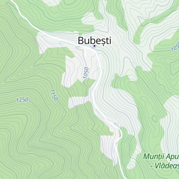 Map of Cabana Cota 1000 Arieșeni