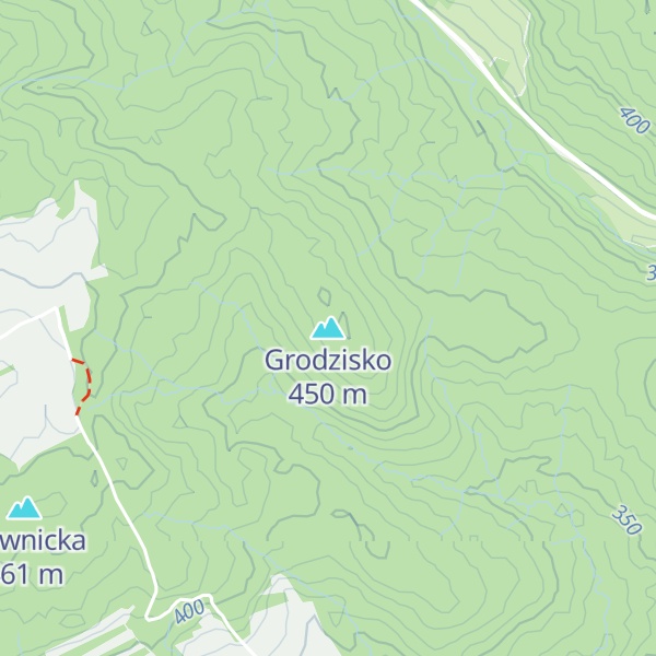 Map of Grodzisko