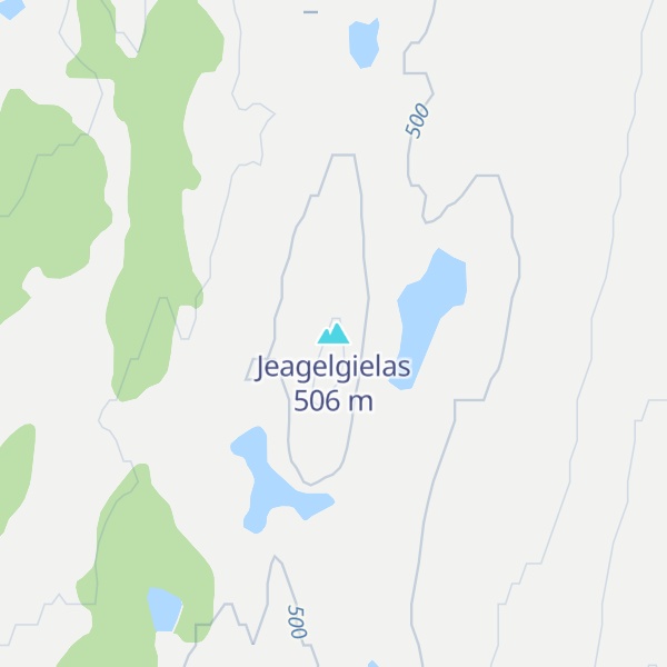 Map of Jeagelgielas