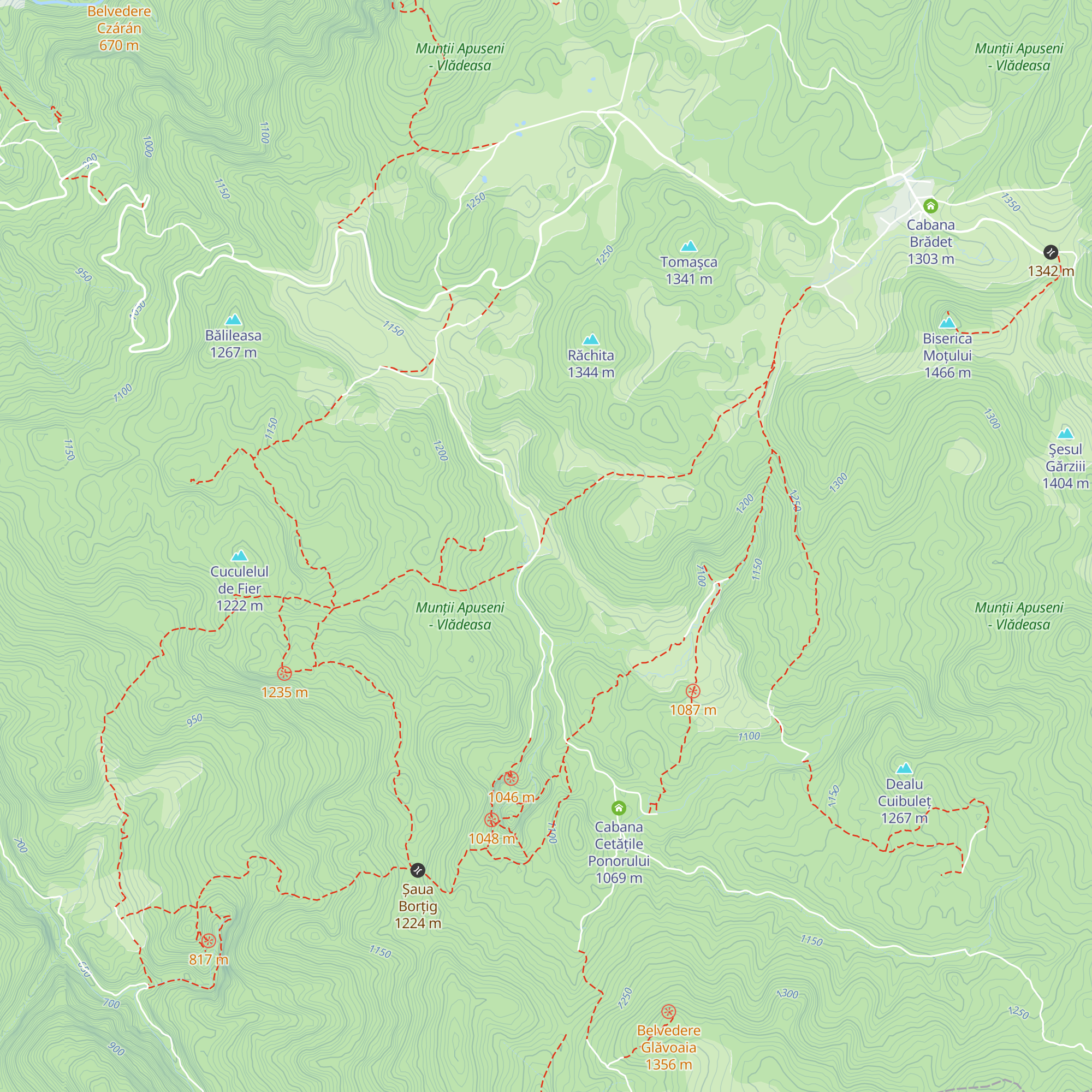 Refugiul Salvamont - Salvaspeo Glăvoi map