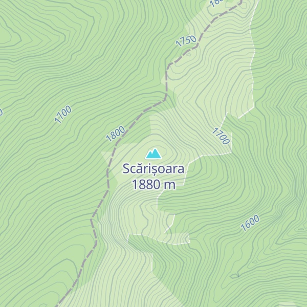 Map of Scărișoara