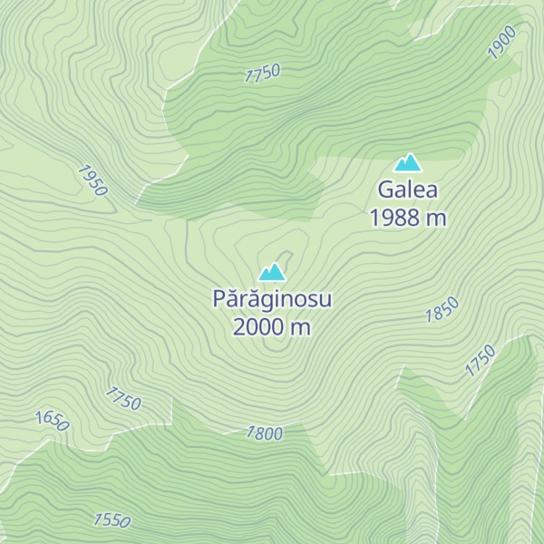 Map of Părăginosu