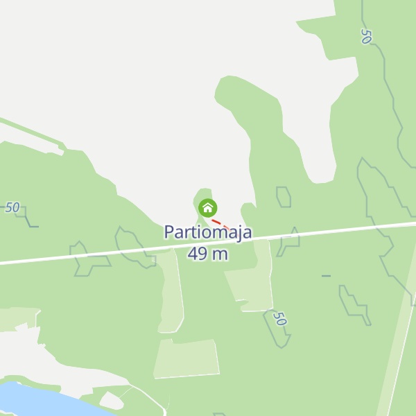 Map of Partiomaja