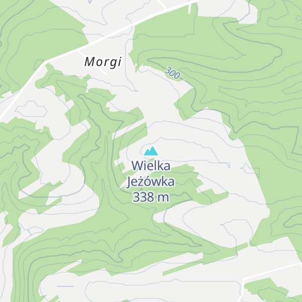 Map of Wielka Jeżówka
