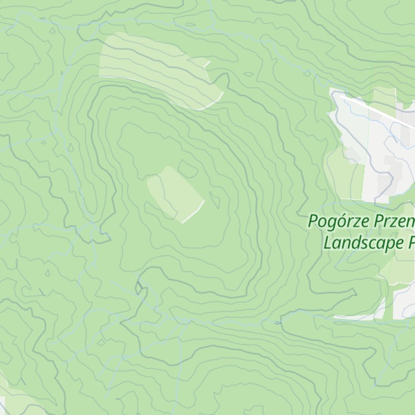 Map of Góra Leszczawa