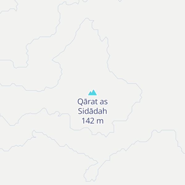 Map of Qārat as Sidādah