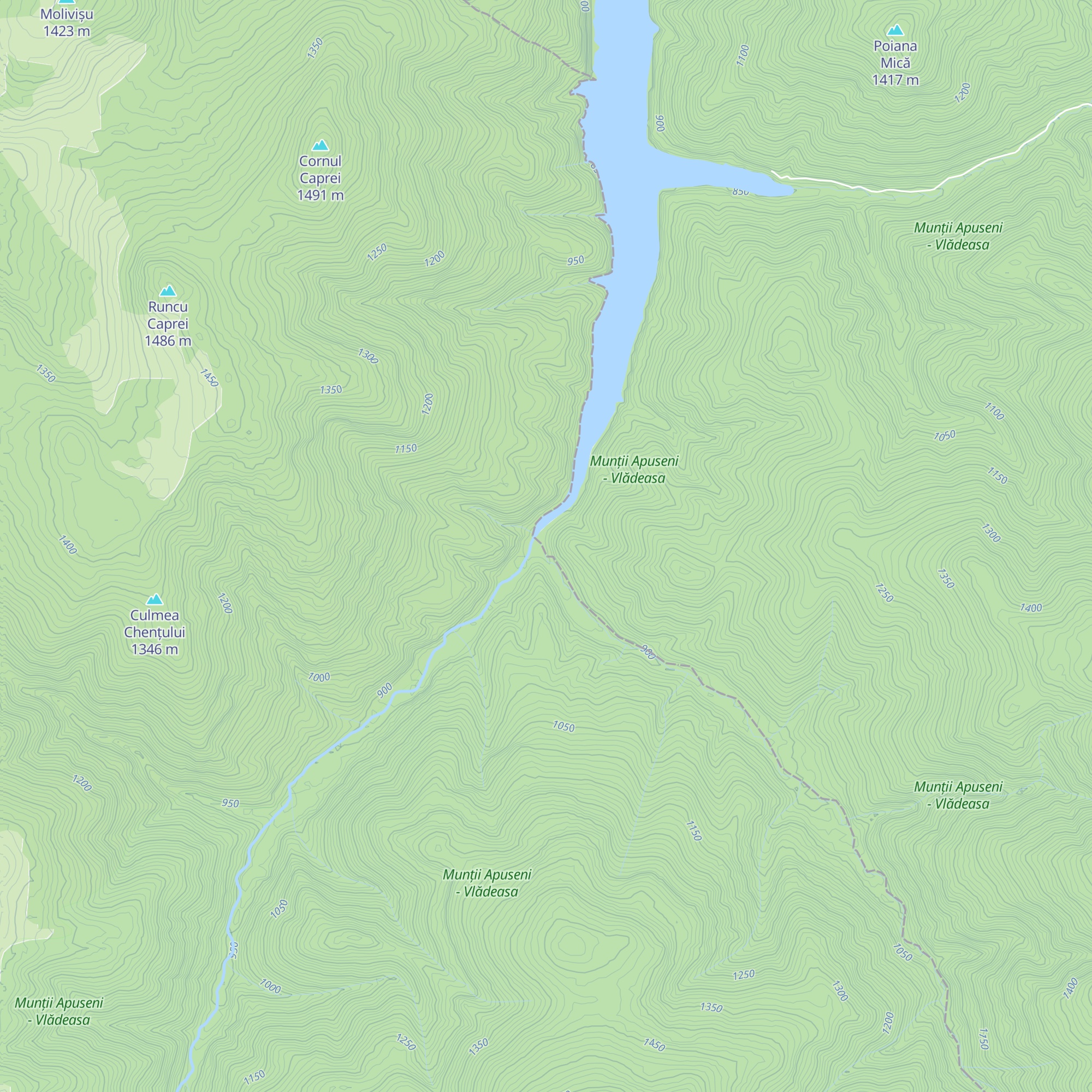 Cabana Gura Crăciunului map