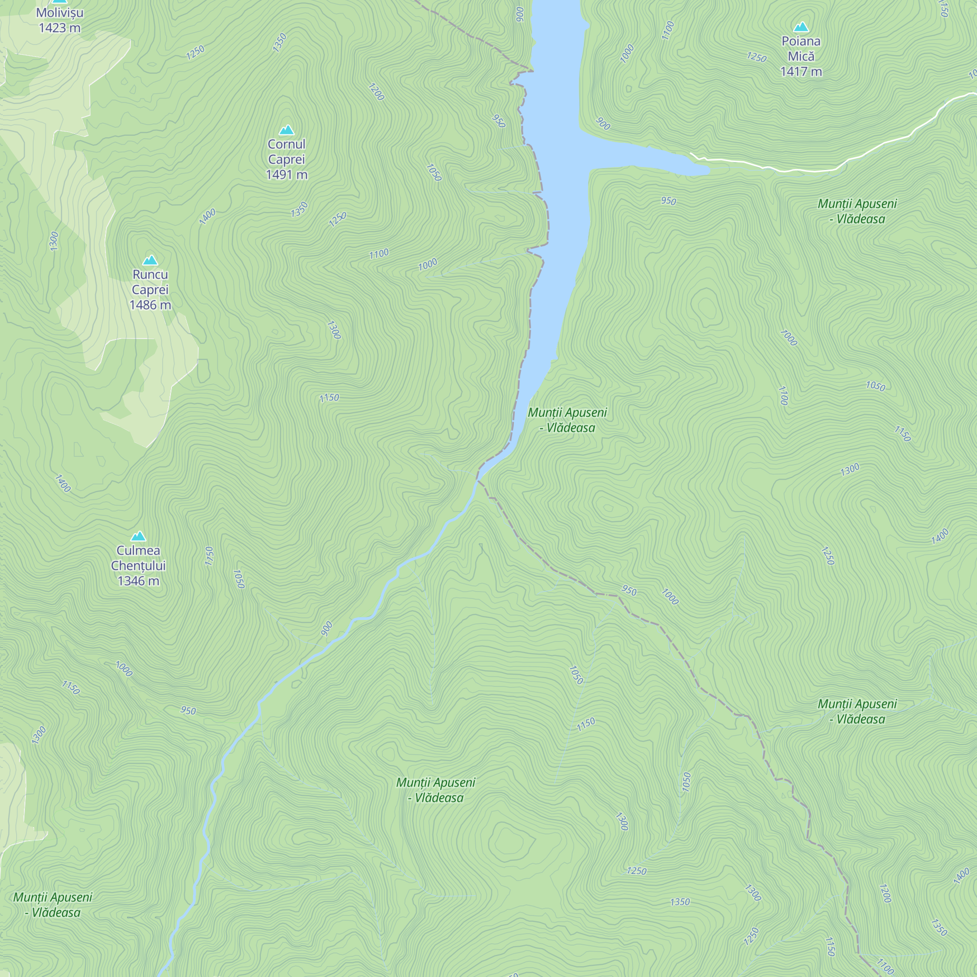 Cabana Gura Crăciunului map