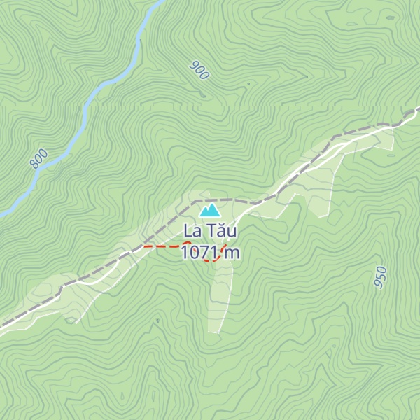 Map of La Tău