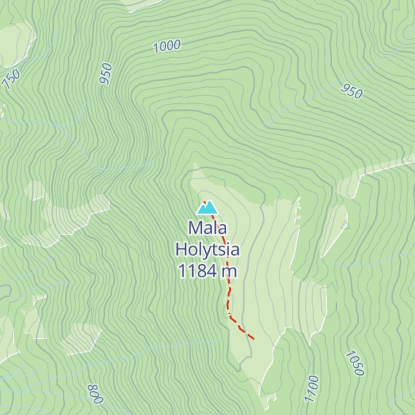 Map of Mala Holytsia