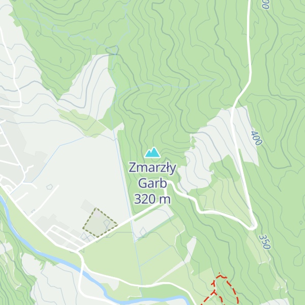 Map of Zmarzły Garb