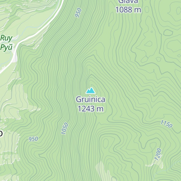 Map of Gruinica