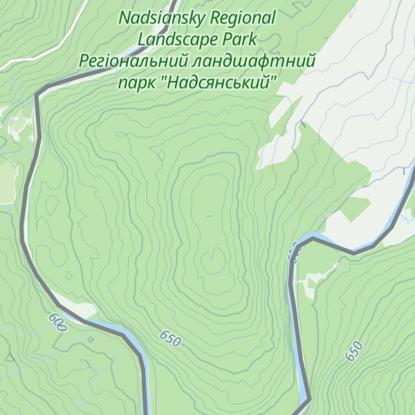Map of Kychera Popova