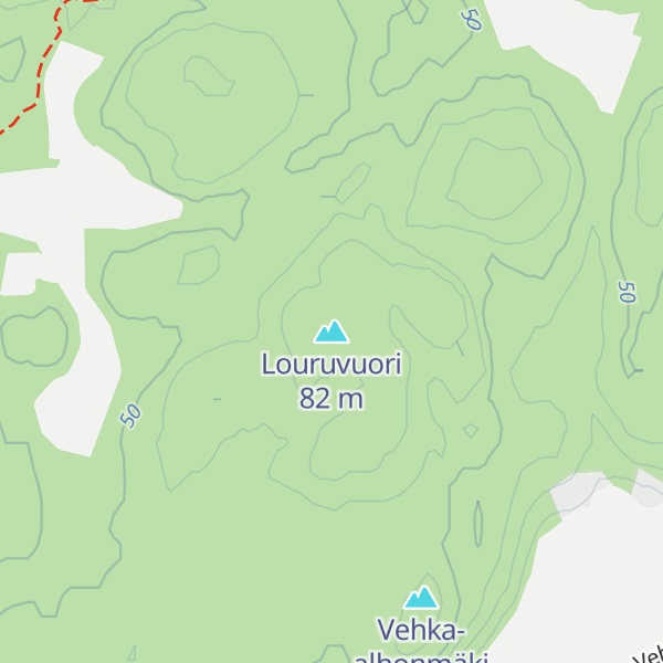 Map of Louruvuori